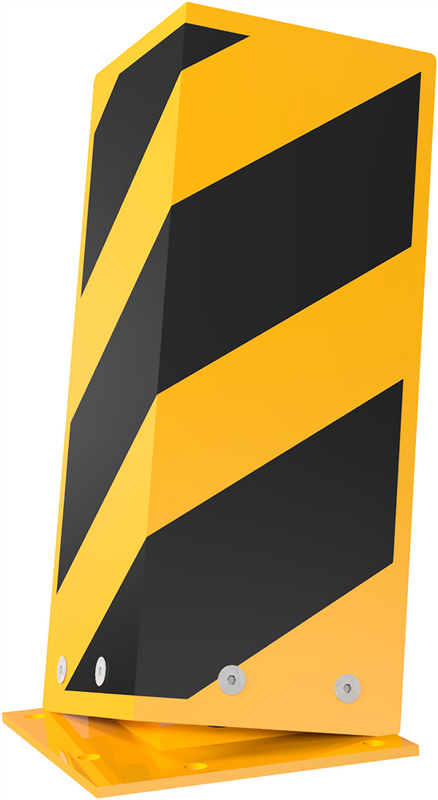 Protector de estanterías - Crash Guard -, Inclinable y flexible (400mm)