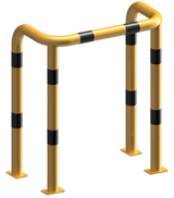 Arco de protección, arco doble Ø 76 mm