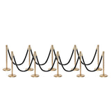 Flexibarrier Set Premium de poste y cuerda - incluyendo cuerdas trenzadas