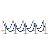 Flexibarrier Set Premium de poste y cuerda - incluyendo cuerdas trenzadas