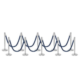 Flexibarrier Set Premium de poste y cuerda - incluyendo cuerdas trenzadas