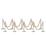 Flexibarrier Set Premium de poste y cuerda - incluyendo cuerdas trenzadas