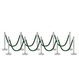 Flexibarrier Set Premium de poste y cuerda - incluyendo cuerdas trenzadas