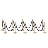 Flexibarrier Set Premium de poste y cuerda - incluyendo cuerdas trenzadas