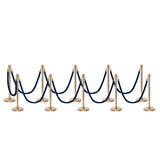 Flexibarrier Set Premium de poste y cuerda - incluyendo cuerdas trenzadas