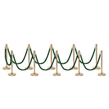 Flexibarrier Set Premium de poste y cuerda - incluyendo cuerdas trenzadas