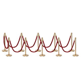 Flexibarrier Set Premium de poste y cuerda - incluyendo cuerdas trenzadas