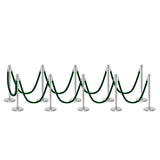 Flexibarrier Set Premium de poste y cuerda - incluyendo cuerdas trenzadas