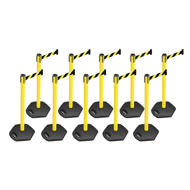 Pack de barreras - Basic Signal - 10x3m cinta retráctil