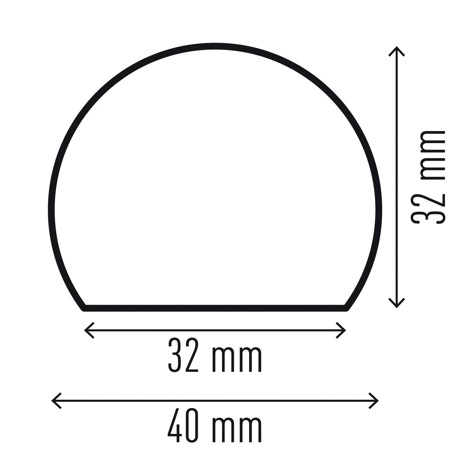 Wall Protection Profile S32R – Self-adhesive