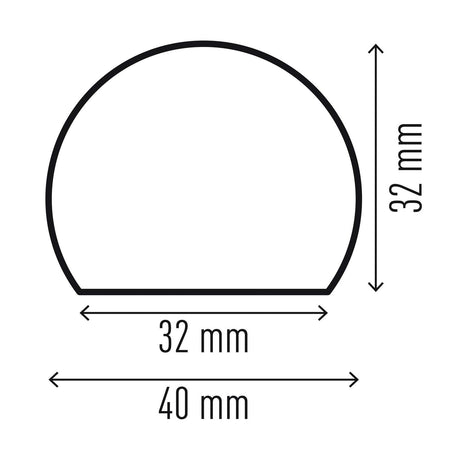 Wall Protection Profile S32R – Self-adhesive