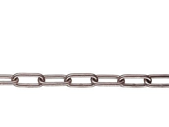 Cadena de señalización de acero galvanizado (Ø 6-10 mm, 10M)