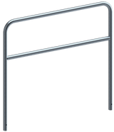 Arco de protección de acero con travesaño (Ø48mm)