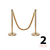 Flexibarrier Set Premium de poste y cuerda - incluyendo cuerdas trenzadas