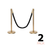 Flexibarrier Set Premium de poste y cuerda - incluyendo cuerdas trenzadas