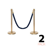 Flexibarrier Set Premium de poste y cuerda - incluyendo cuerdas trenzadas