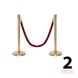 Flexibarrier Set Premium de poste y cuerda - incluyendo cuerdas trenzadas