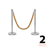 Flexibarrier Set Premium de poste y cuerda - incluyendo cuerdas trenzadas