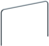 Arco de protección de acero Ø 48 mm, sin travesaño