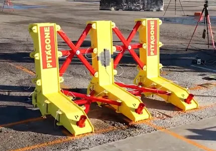 Barrera antiterrorista de alta resistencia -F24- (Sistema móvil de mitigación de vehículos)