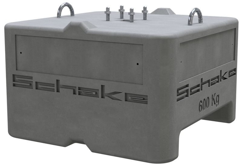 Base de montaje de hormigón de alta resistencia – 600 kg