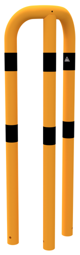 Arco de protección a 90° de lados iguales (Ø 76 mm)