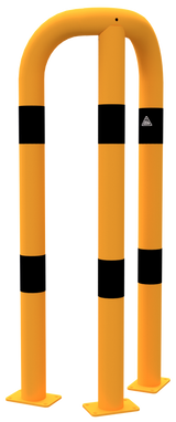 Arco de protección a 90° de lados iguales (Ø 76 mm)