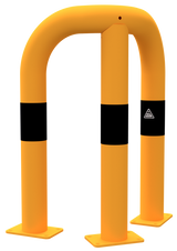 Arco de protección a 90° de lados iguales (Ø 76 mm)