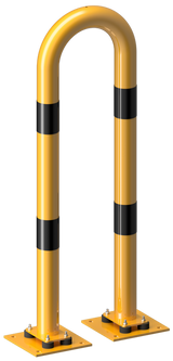Arco de protección, flexible, abatible - Macizo - Ø 76 mm