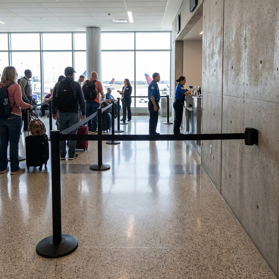 FlexiBarrier Barrera de pared - Economy - (cinta de 2.3 - 4.5m)