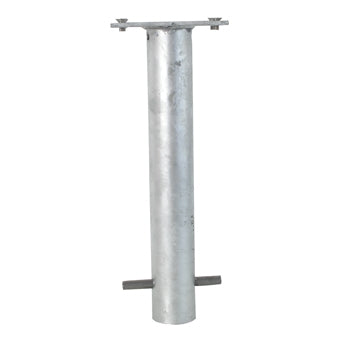 Casquillo de suelo para postes de barrera plegables