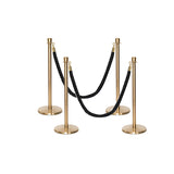 Flexibarrier Set Premium de poste y cuerda - incluyendo cuerdas trenzadas