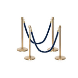 Flexibarrier Set Premium de poste y cuerda - incluyendo cuerdas trenzadas