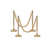 Flexibarrier Set Premium de poste y cuerda - incluyendo cuerdas trenzadas