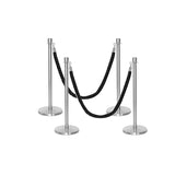 Flexibarrier Set Premium de poste y cuerda - incluyendo cuerdas trenzadas