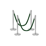 Flexibarrier Set Premium de poste y cuerda - incluyendo cuerdas trenzadas