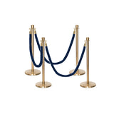 Flexibarrier Set Premium de poste y cuerda - incluyendo cuerdas trenzadas