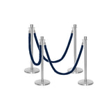 Flexibarrier Set Premium de poste y cuerda - incluyendo cuerdas trenzadas