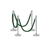 Flexibarrier Set Premium de poste y cuerda - incluyendo cuerdas trenzadas