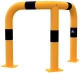 Arco de protección a 90° de lados iguales (Ø 76 mm)