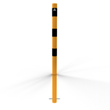 Bolardo de cadena de acero (con 2 anillas)