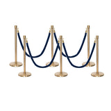 Flexibarrier Set Premium de poste y cuerda - incluyendo cuerdas trenzadas