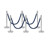 Flexibarrier Set Premium de poste y cuerda - incluyendo cuerdas trenzadas