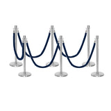 Flexibarrier Set Premium de poste y cuerda - incluyendo cuerdas trenzadas