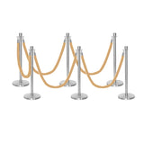 Flexibarrier Set Premium de poste y cuerda - incluyendo cuerdas trenzadas