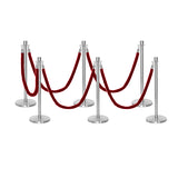 Flexibarrier Set Premium de poste y cuerda - incluyendo cuerdas trenzadas