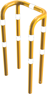 Arco de protección, arco doble Ø 76 mm