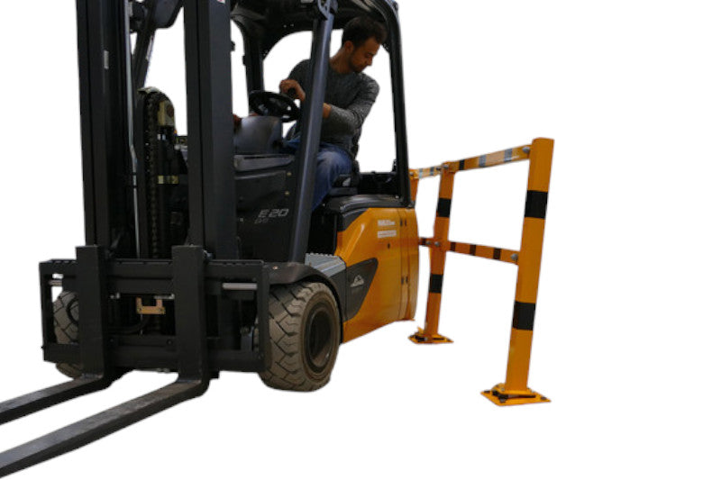 Barandilla de protección - Brooklyn - para empotrar (Flexible, basculante) 70x70mm (modular)