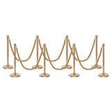 Flexibarrier Set Premium de poste y cuerda - incluyendo cuerdas trenzadas