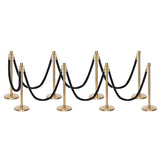 Flexibarrier Set Premium de poste y cuerda - incluyendo cuerdas trenzadas